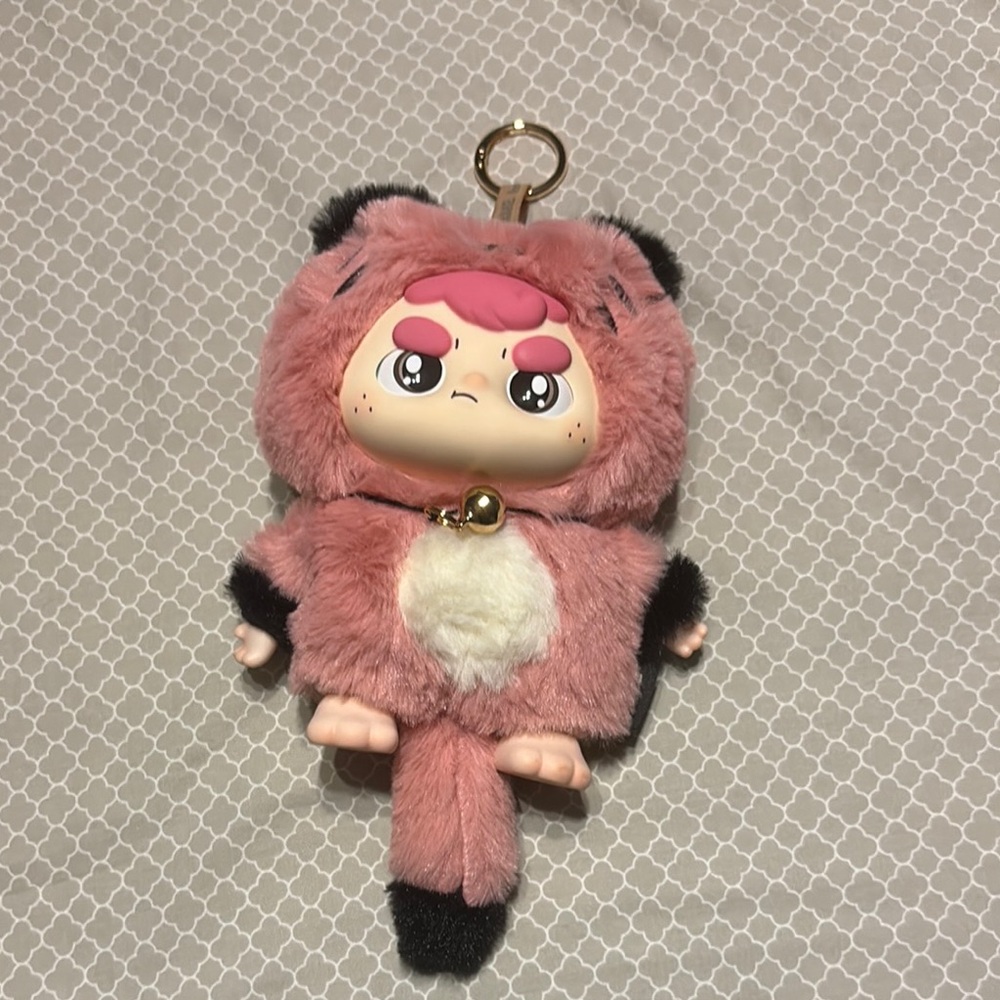 Blind Box Pink Panda Plush Animal Keychain